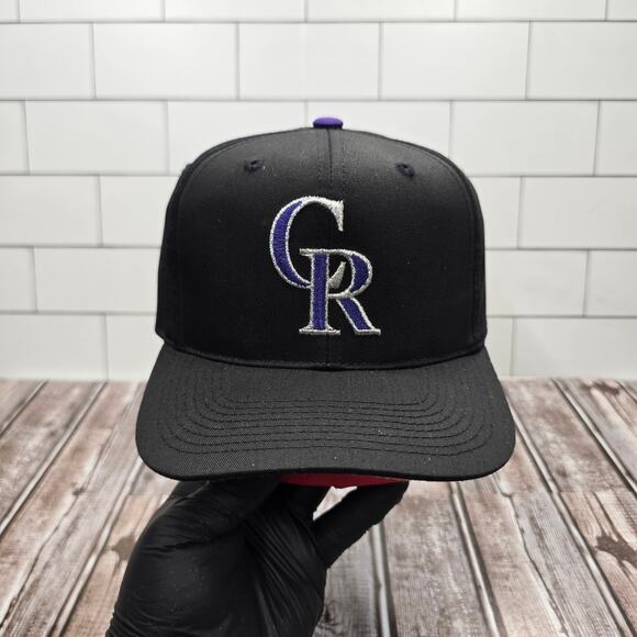 OutDoor Cap Youth Colorado Rockies Vintage Plain Logo Adjustable Snapback Hat - Picture 1 of 8